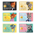 クレジットカード風ステッカー 550円© Disney