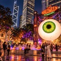 香港で「ハロウィーン・マンス」初開催！街全体がパーティ会場へ変身、⽬⽟のオブジェ＆お化けの牢屋などフォトスポット満載 画像
