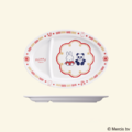 メラミンギョーザ皿 miffy/1,210円(税込)
