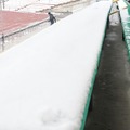 豪雪のJ2新潟、スタジアムが異常事態…積雪は55cm、開幕まであと3週間