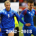 「アイスランド代表とerreaのW杯」16年間の軌跡をユニ画像で振り返る