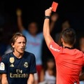 モドリッチ、人生初の一発レッド！「問題の退場シーン」がこれ