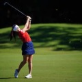 河本結、初日は「73」でホールアウト（写真はゲインブリッジLPGAアット・ボカ・リオ）（撮影：岩本芳弘)