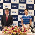 安田祐香がNECと所属契約を締結　会見で意気込み「所属選手として尊敬されるゴルファーに」 画像