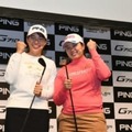 渋野日向子と鈴木愛は依然、五輪出場圏内をキープ（撮影：鈴木健夫)