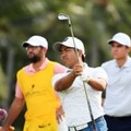 首位と2打差の好スタートを切った比嘉一貴（2020年1月撮影）（撮影：GettyImages)