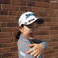 背中にネピアのワッペン