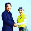 GOLFZON Japan株式会社とスポンサー契約した青山加織（写真は本人のインスタグラムより）