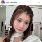 めるる、カメラを見つめるキュートSHOTにファン悶絶「なんでそんなに可愛いの？」「癒された」 画像