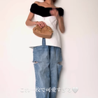 着飾りたい日に頼れる【ZARA】。モード服は×デニムの着こなしでもっと身近に【40代の毎日コーデ】 画像