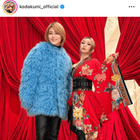 倖田來未、氷川きよしと仲良くパシャリ！『FNS歌謡祭』オフショに反響「大好きなコンビ」「眩しいです」 画像