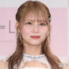 ＝LOVE大場花菜、国立でのヘソ出しクマ衣装姿にファン歓喜「出没大歓迎」「悶絶級の可愛さ」 画像