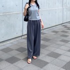 ※リンク追加済・ゆるいのにきちんと見えが40代の合言葉。ヘンリーカットソーの実力【40代の毎日コーデ】 画像
