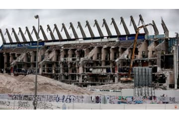 アトレティコ元本拠地、「雑すぎ解体工事」がこれ…告発される 画像