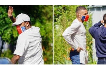 DiorにBALENCIAGA！ネイマールとエムバペの「最新私服」がこちら 画像