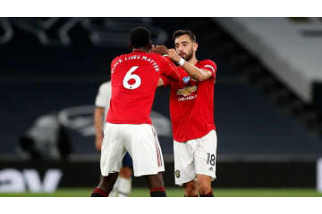 ユナイテッド痛恨…ポグバとB・フェルナンデス、練習で衝突し負傷 画像