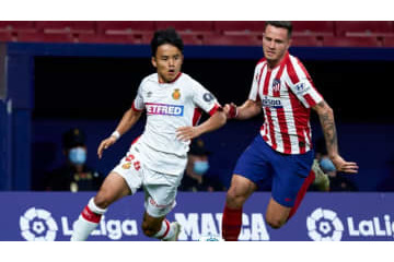 久保建英、アトレティコを切り裂く！現地も驚いた「破格の突破力」がこれ 画像