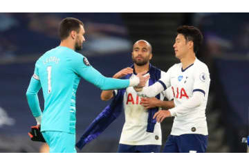 ソン・フンミン、味方主将ロリスと試合中に喧嘩！「衝撃シーン」がこれ 画像