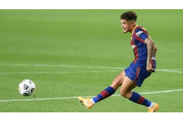 バルサで復活のコウチーニョ、「ボールと友達状態」がこちら 画像