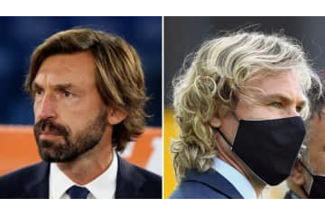 48歳ネドヴェドがシュートを撃つとこうなる　41歳ピルロは美技披露 画像