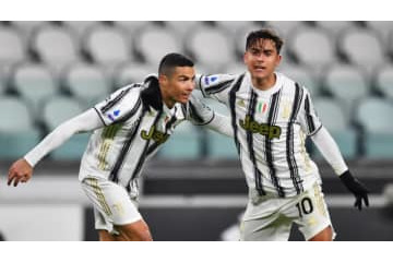 ロナウド、えぐい2021年初ゴールがこれ！ディバラに「あれ」を潰される 画像