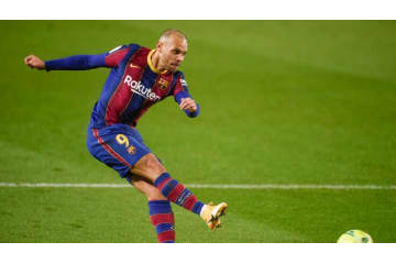 「冬も夏も移籍はしない」 バルサFWブレイスウェイト、残留を宣言 画像