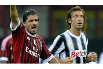 「親父以上に奴をビンタした！」大親友ピルロが大好きなガットゥーゾ 画像