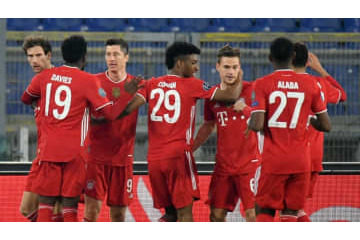 レヴァンドフスキに17歳ムシアラ！CLバイエルンvsラツィオ戦の全ゴール動画 画像