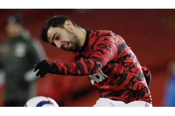 「B・フェルナンデス、代表には出さない」スールシャール監督明言 画像