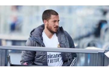 アザール、また怪我再発…リカバリー中に痛める 画像