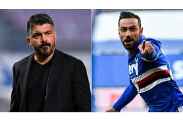 「は？なんだ！」吉田麻也も見た…闘将ガットゥーゾ、相手FWと口喧嘩 画像