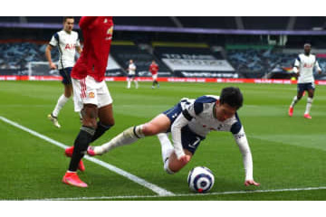 「ソン・フンミンの倒れ方はありえん…馬鹿げてる」 元代表FWが痛烈批判 画像