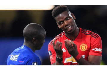 「カンテはチートしすぎ」 ポグバが大絶賛する 画像