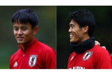 久保建英だけやさしい！日本代表DF冨安健洋の「罰シーン」がこちら 画像