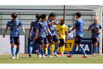 U-24日本代表、選考ラストマッチはジャマイカ代表に完勝！久保が「4人股抜き弾」 画像