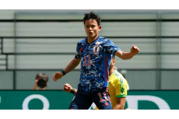 「大谷と並ぶ日本の傑作だ！」 久保建英、世界がザワついた“4人股抜き”ゴールがこれ 画像