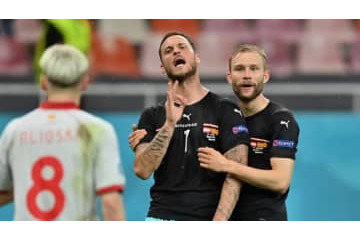 EUROであった！アラバ、荒ぶる悪童アルナウトヴィッチを強引に黙らせる 画像