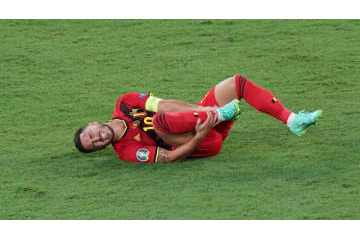 負傷アザール、朝8時半から回復練習！ 「ベルギーのメディカルは世界最高」と弟は豪語 画像