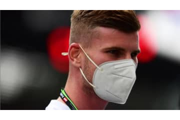 ドイツ代表FWヴェルナー、F1の女性レポーターから「まさかの紹介」をされる 画像