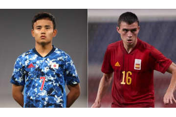 日本五輪代表vsスペイン五輪代表、「市場価値」を比べるとこうなる 画像