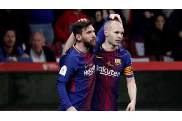 「バルサじゃないメッシを見るのは心が痛い」 イニエスタが悲しむ 画像