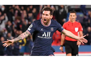 メッシ、PSG初ゴール！カモられたグアルディオラ監督も「すばらしい」と脱帽 画像