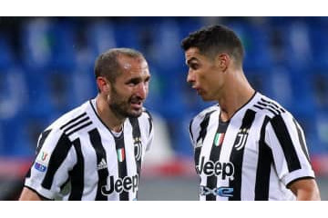 キエッリーニ嘆く「ロナウド、もう少し早く退団してくれ…」 画像