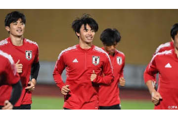 初代表の三笘薫が語る！「4-3-3」なら川崎時代と同様に出したい部分はここ 画像