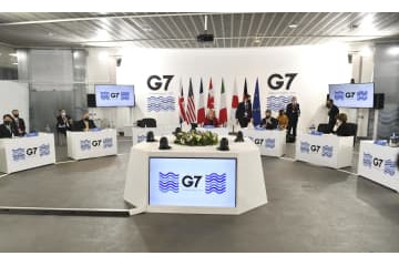 G7外相会合、ロシアの侵攻警告 画像