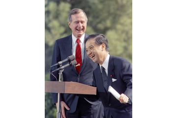 ブッシュ氏、海部首相に懇願 画像