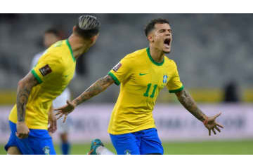 バルサ後悔！？コウチーニョ、ブラジル代表で衝撃ゴールを突き刺す 画像