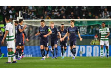 無慈悲シティ、CL史上初の鬼記録！ロナウド母の眼前でスポルティングを0-5で粉砕 画像