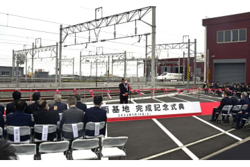 西九州新幹線の基地完成 画像