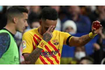 レアル粉砕のバルサFWオーバメヤング、「ドラゴンボールをやった」と明かす！ 画像